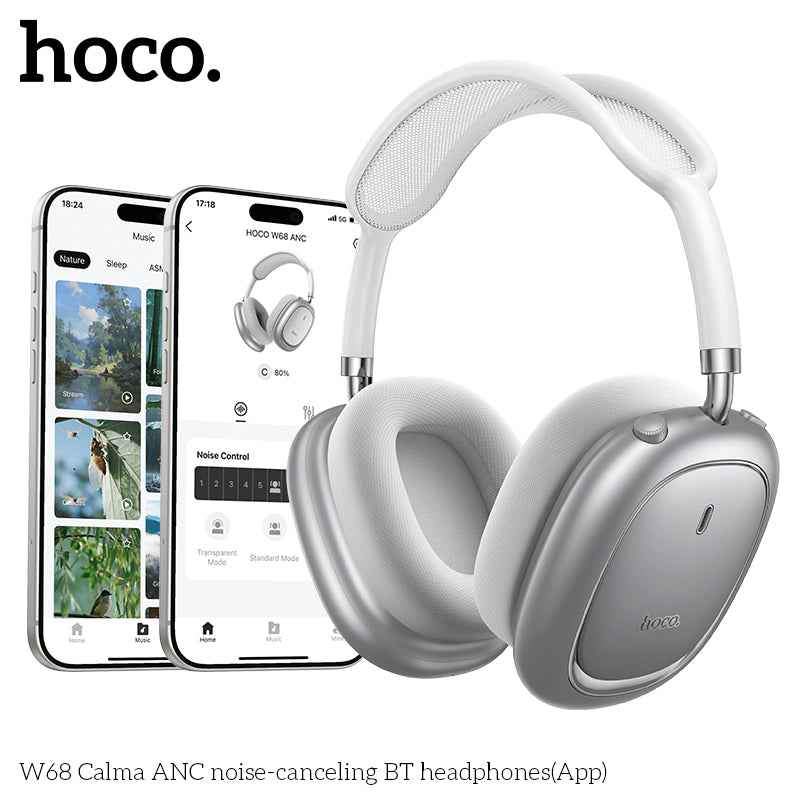 HD_SYNC:W68 Calma ANC noise-canceling BT headphones(App)