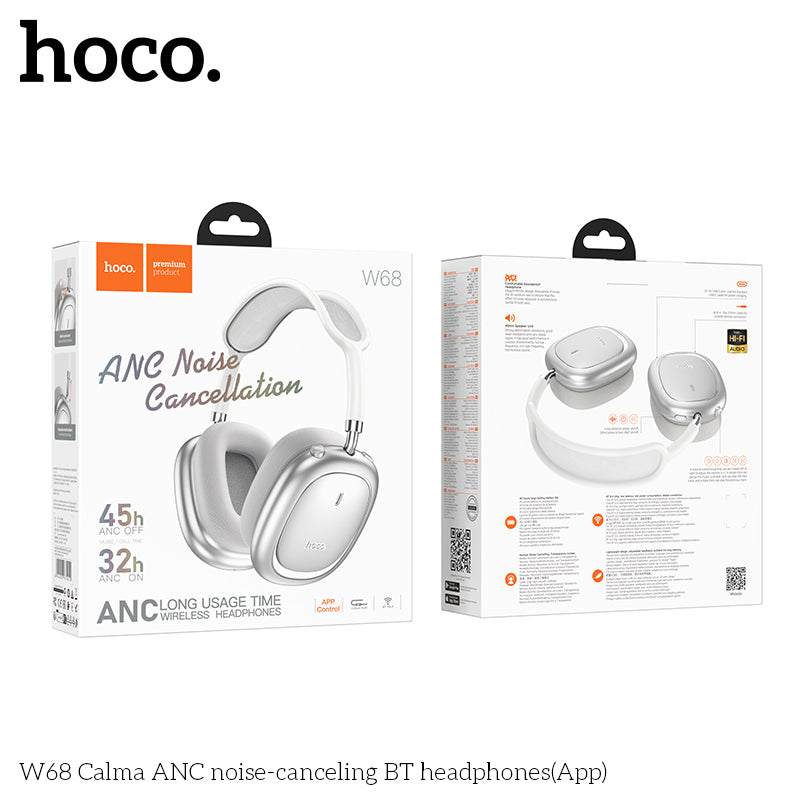 HD_SYNC:W68 Calma ANC noise-canceling BT headphones(App)