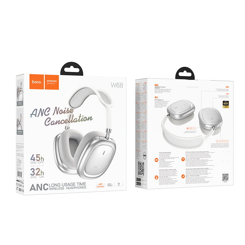 HD_SYNC:W68 Calma ANC noise-canceling BT headphones(App)