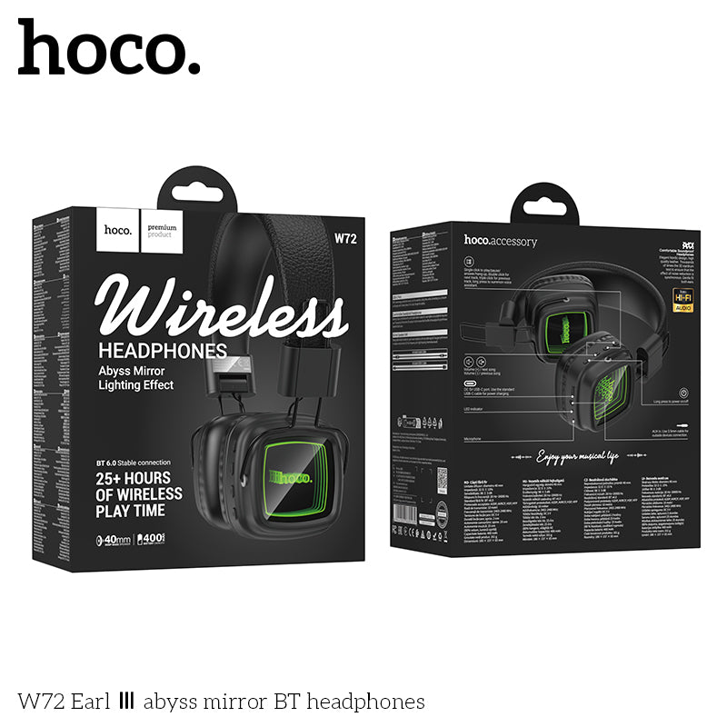 HD_SYNC:W72 Earl Ⅲ abyss mirror BT headphones