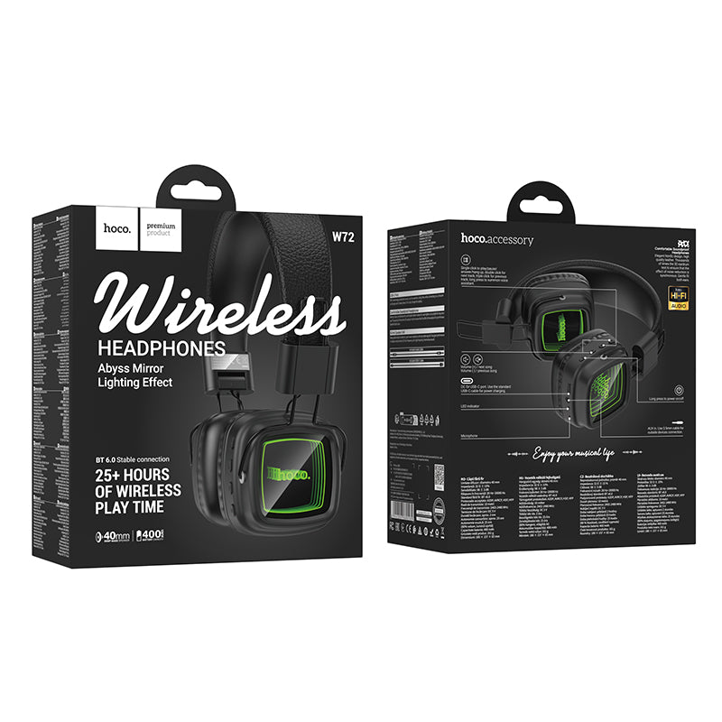 HD_SYNC:W72 Earl Ⅲ abyss mirror BT headphones