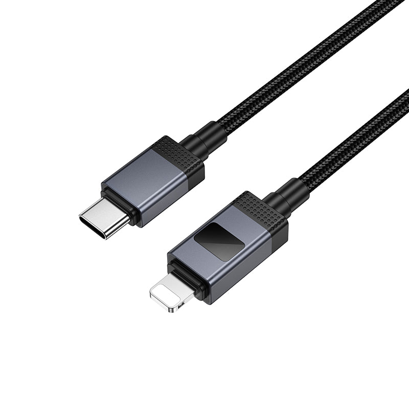 HD_SYNC:X118 Generous 5A charging data cable with display Type-C