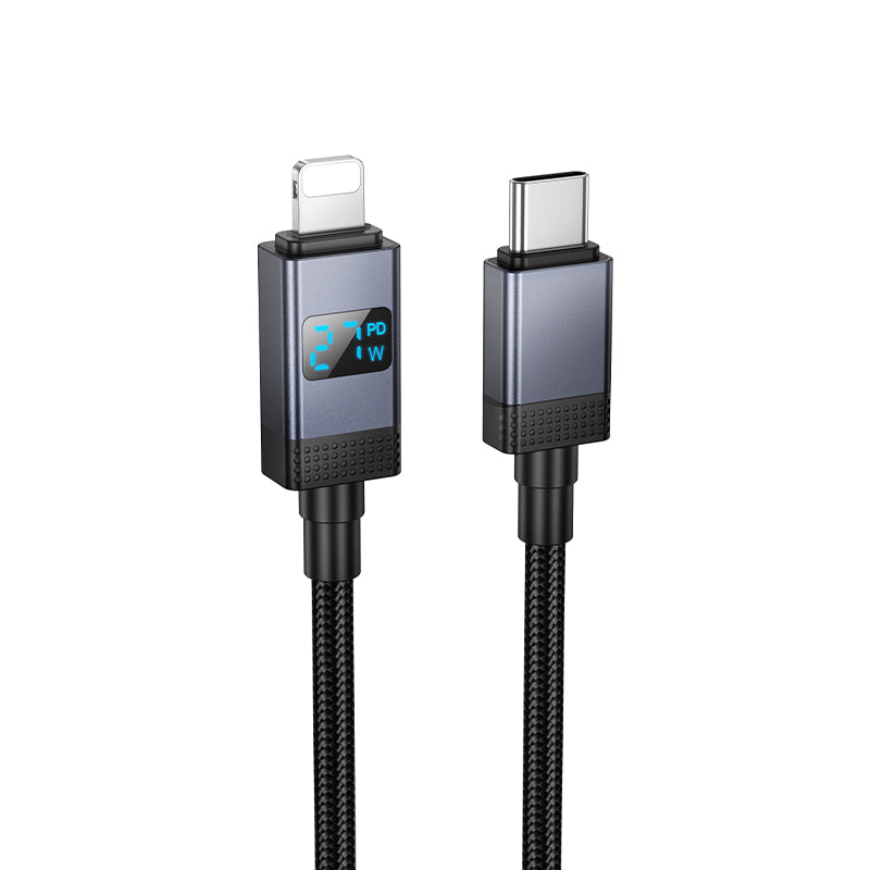 HD_SYNC:X118 Generous 60W charging data cable with display C to C