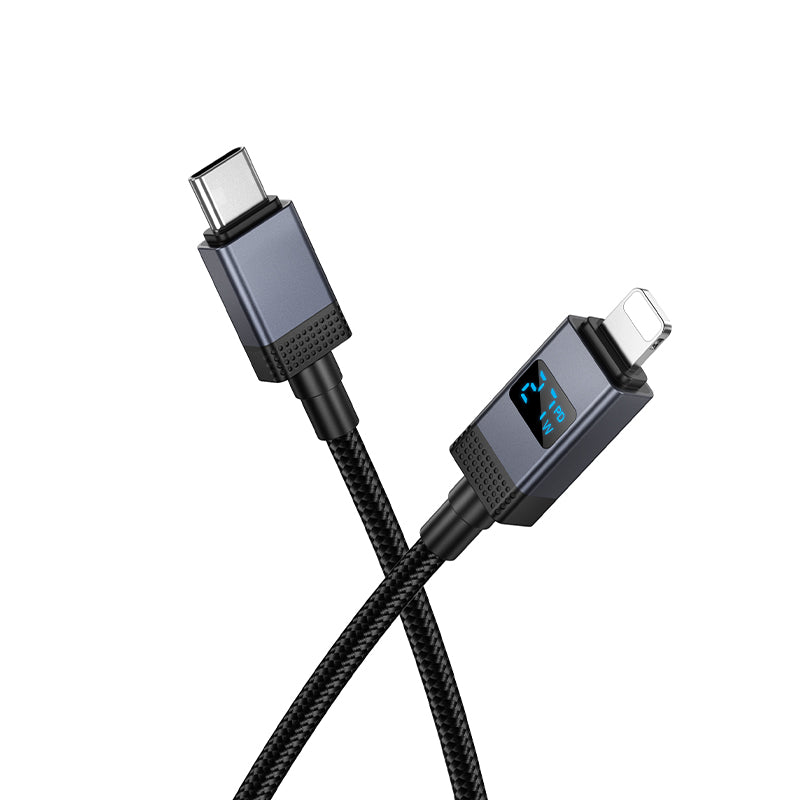 HD_SYNC:X118 Generous PD27W charging data cable with display iP