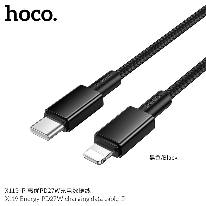 HD_SYNC:X119 Energy charging data cable Type-C(packaged)