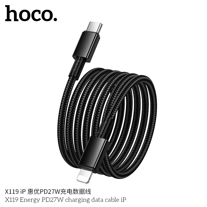 HD_SYNC:X119 Energy PD27W charging data cable iP(unpackaged)