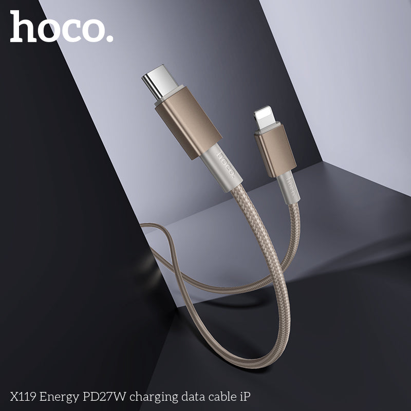 HD_SYNC:X119 Energy PD27W charging data cable iP(packaged)