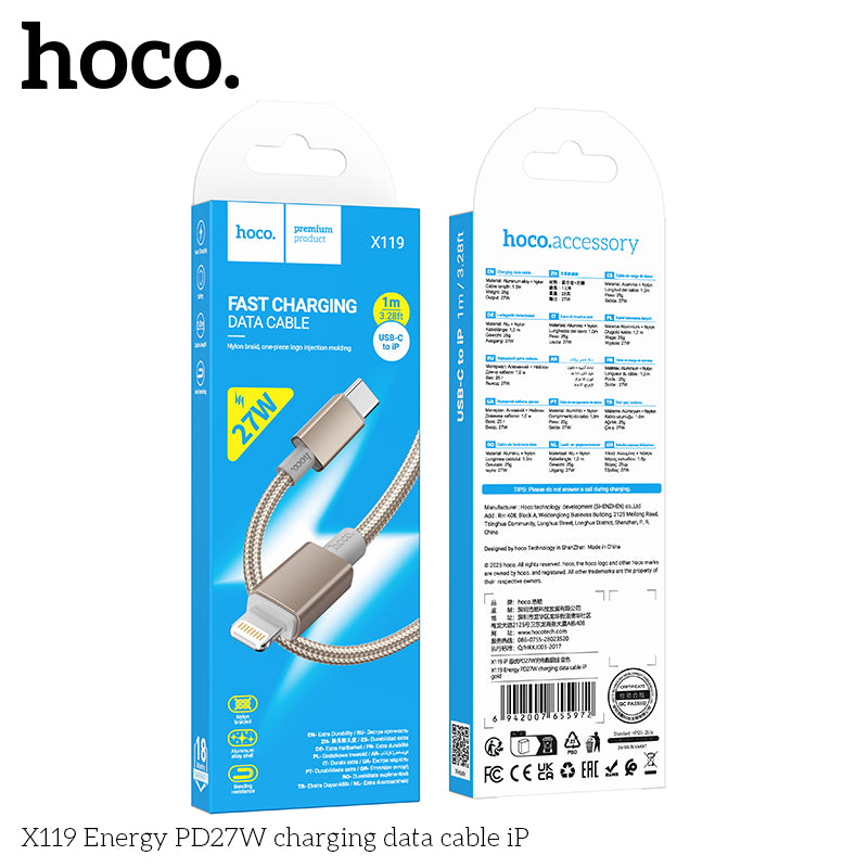 HD_SYNC:X119 Energy charging data cable Micro(unpackaged)
