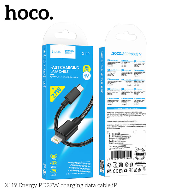 HD_SYNC:X119 Energy charging data cable Micro(unpackaged)