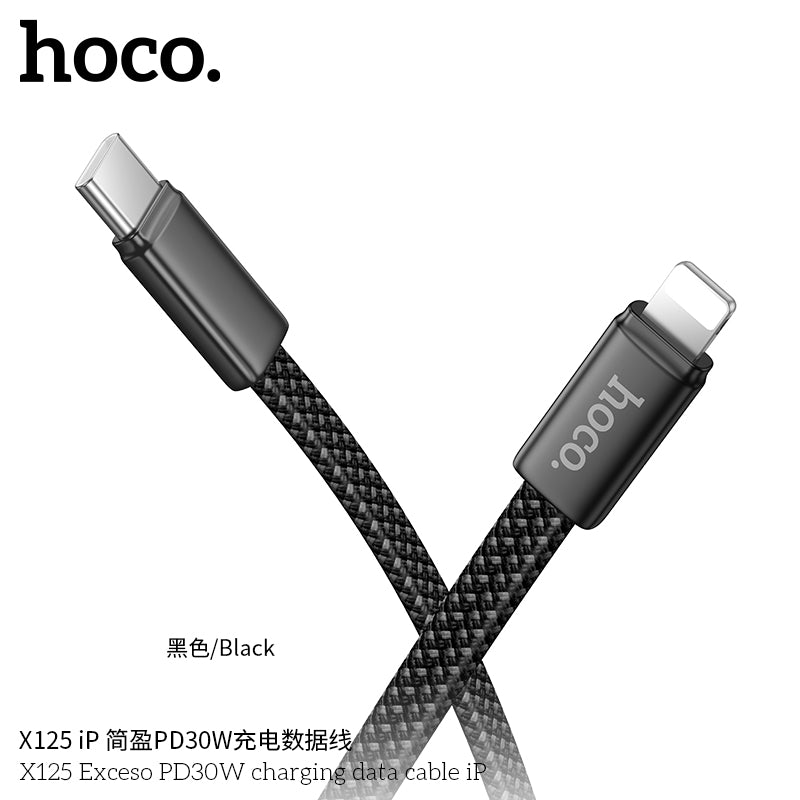 HD_SYNC:X125 Exceso PD30W charging data cable iP