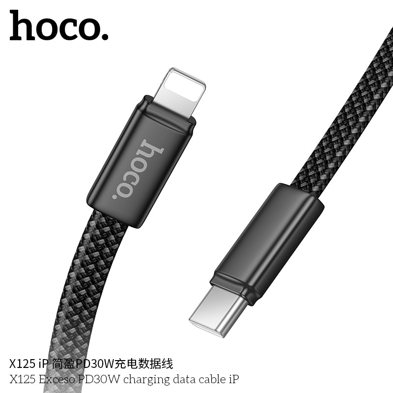 HD_SYNC:X125 Exceso PD30W charging data cable iP