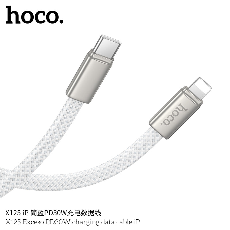 HD_SYNC:X125 Exceso PD30W charging data cable iP