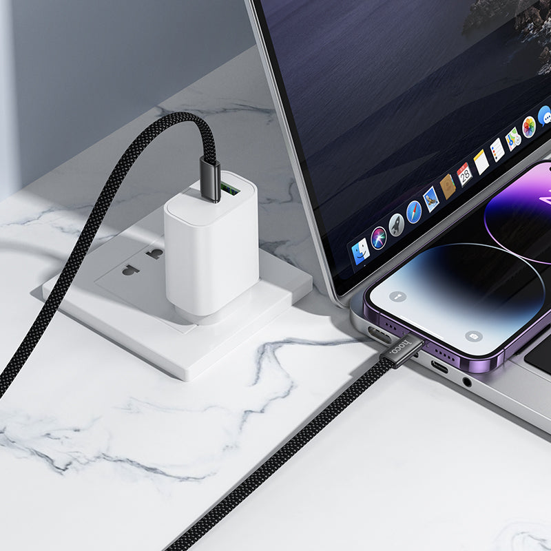 HD_SYNC:X125 Surplus 2-in-1 60W charging data cable C to C/iP