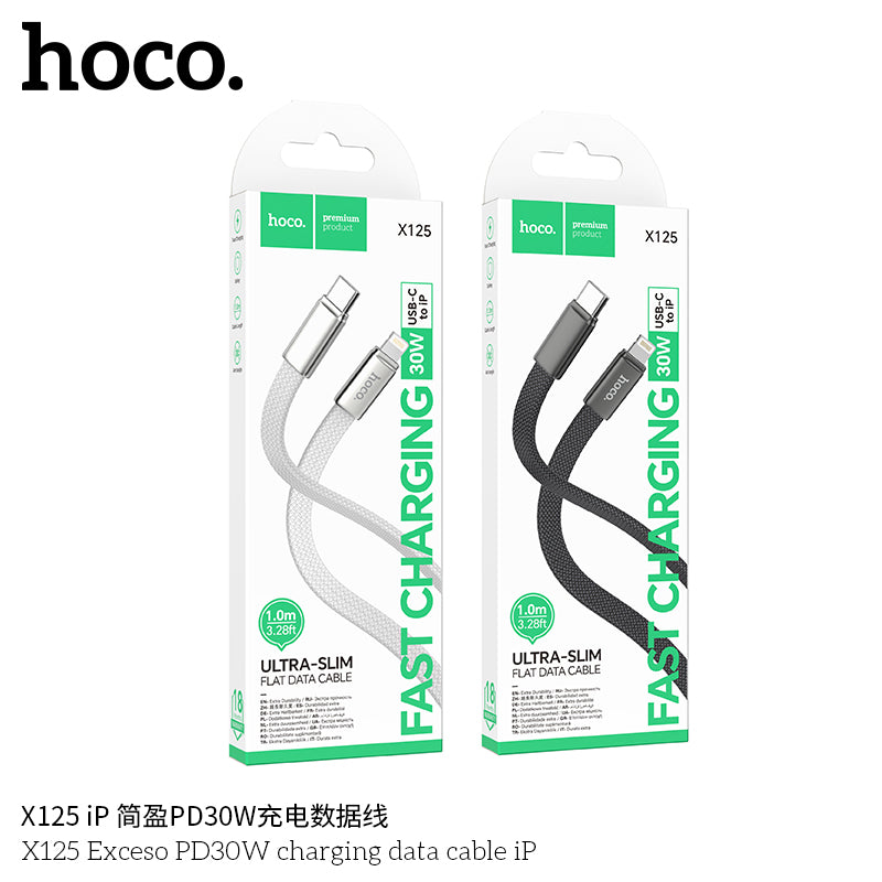 HD_SYNC:X125 Exceso PD30W charging data cable iP