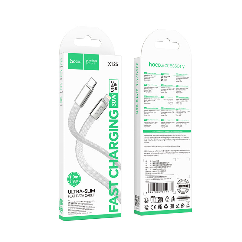 HD_SYNC:X125 Exceso PD30W charging data cable iP