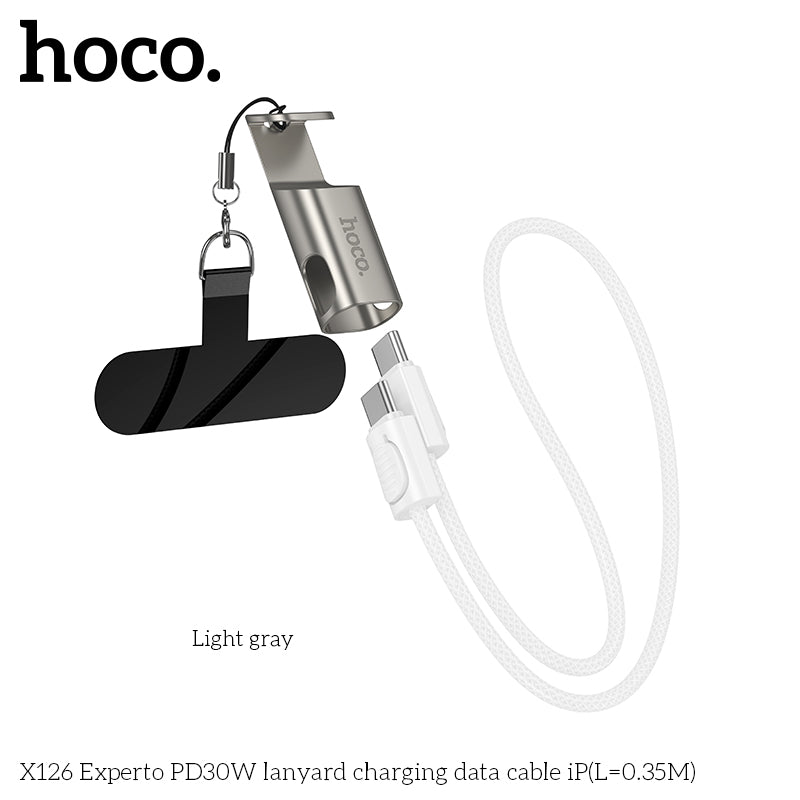HD_SYNC:X126 Experto 60W lanyard charging data cable C to C(L=0.35M)