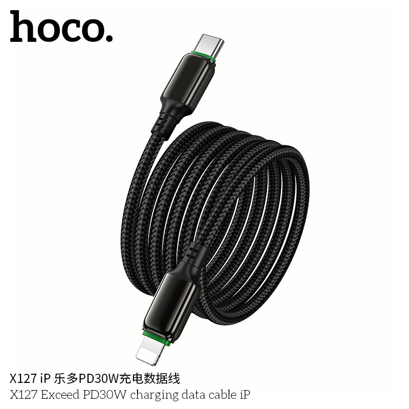 HD_SYNC:X127 Exceed PD30W charging data cable iP