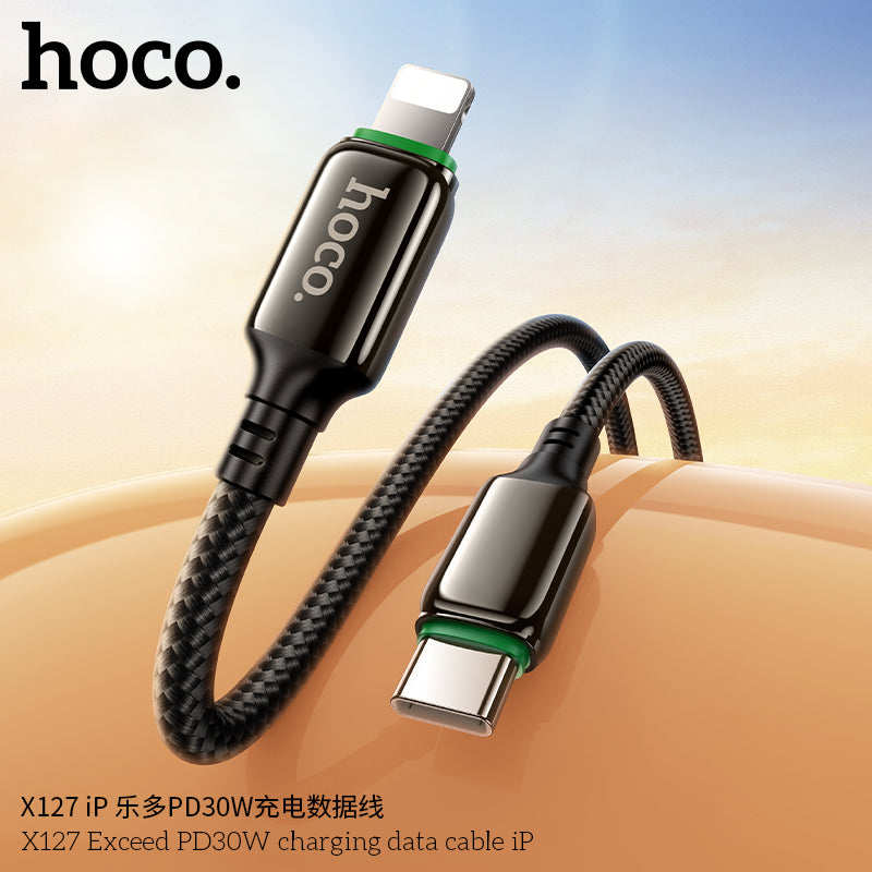 HD_SYNC:X127 Exceed PD30W charging data cable iP