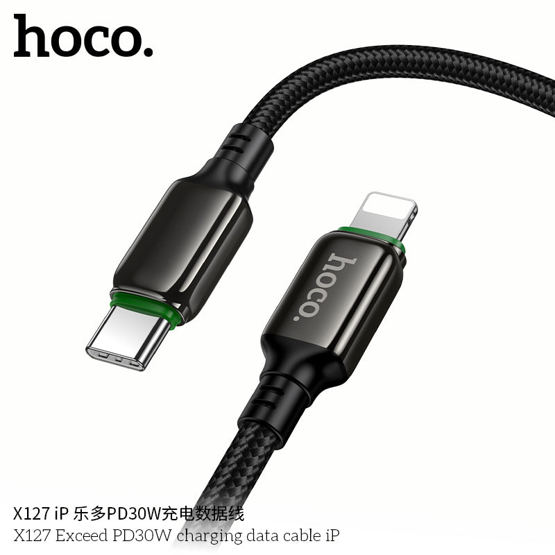 HD_SYNC:X127 Exceed PD30W charging data cable iP