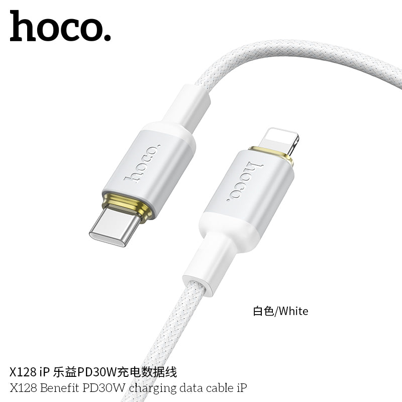 HD_SYNC:X128 Benefit PD30W charging data cable iP