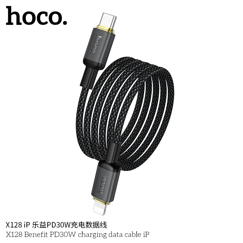 HD_SYNC:X128 Benefit PD30W charging data cable iP