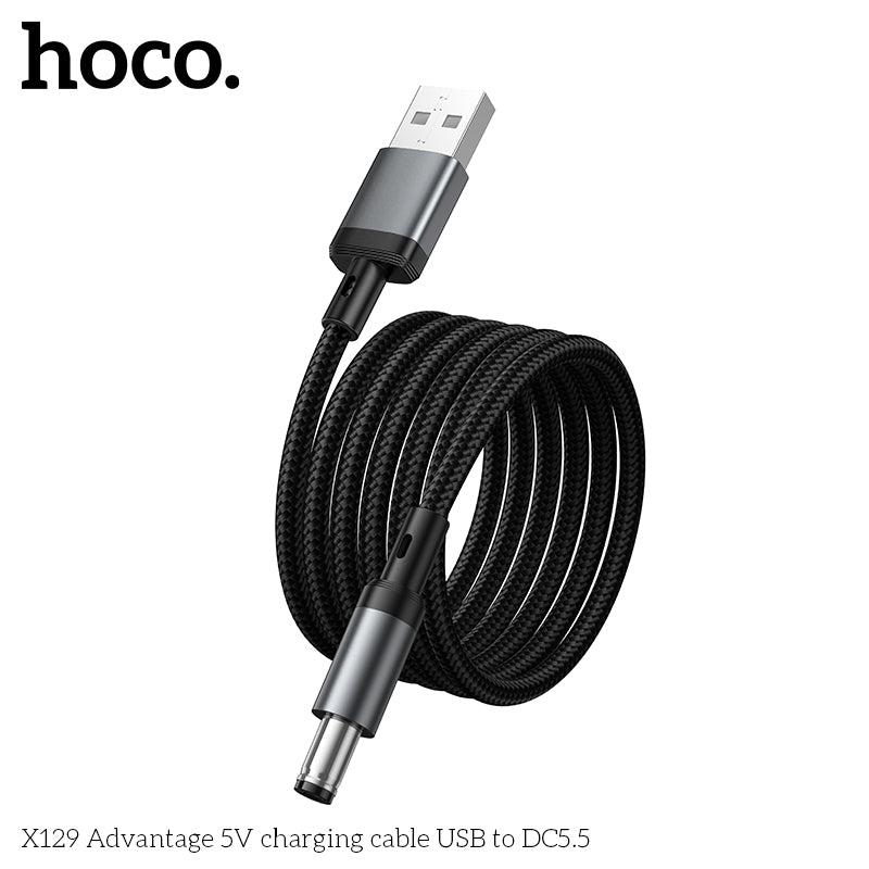 HD_SYNC:X129 Advantage 5V charging cable USB to DC5.5