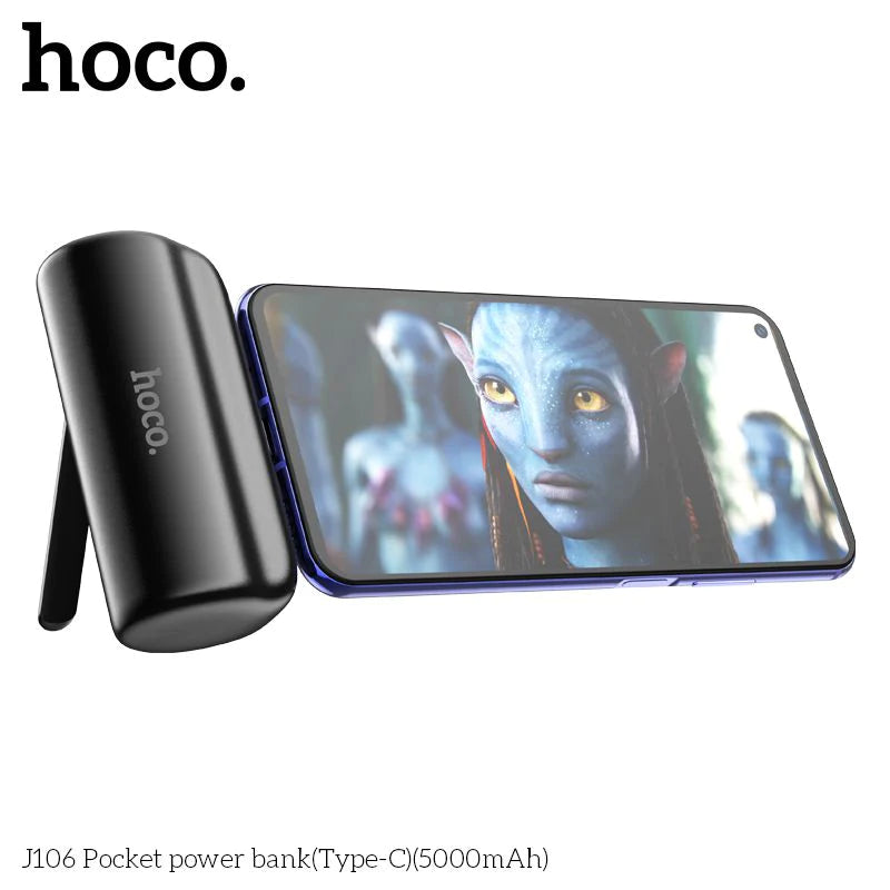 Hoco 5000mAh Mini Compact Powerbank with Lightning Connector J106