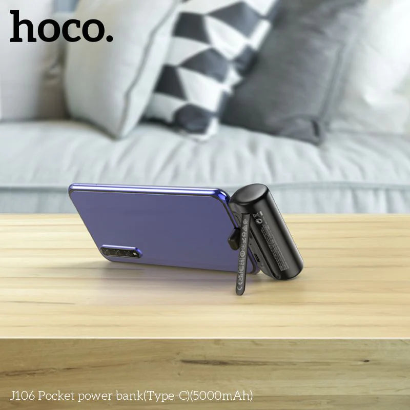 Hoco 5000mAh Mini Compact Powerbank with Lightning Connector J106