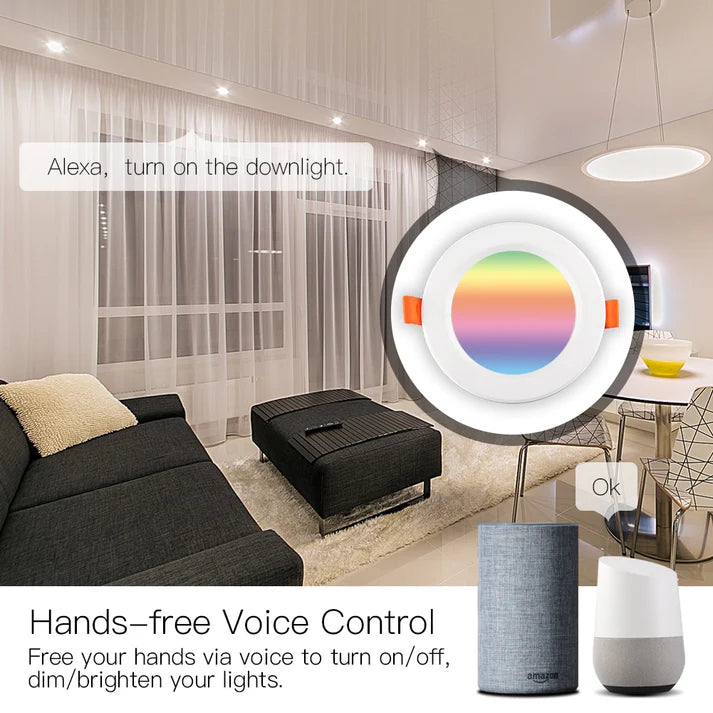 Tuya WiFi Smart LED Downlight Dimming Round Spot Light&nbsp;