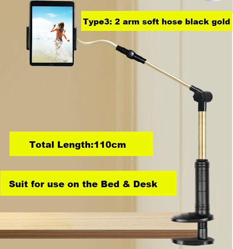 Heavy duty Metal Bed & table holder for iphone  ipad  up to 12.9 inch