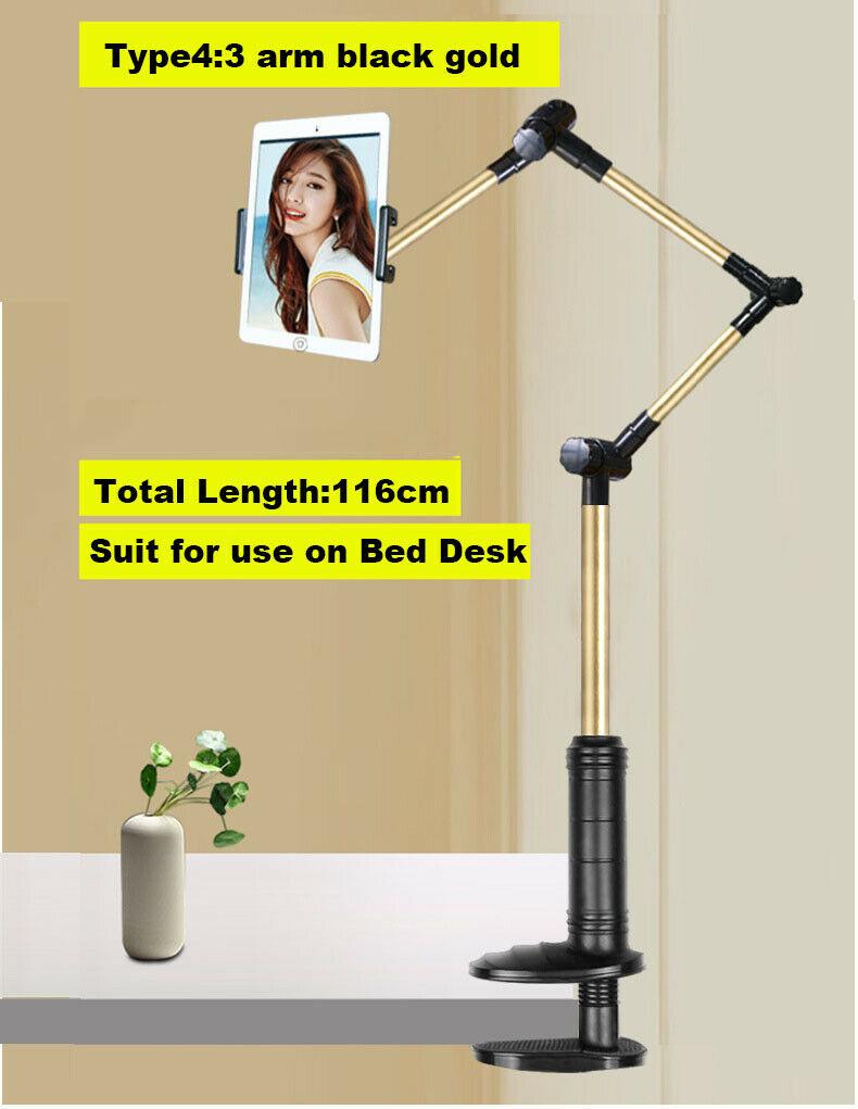 Heavy duty Metal Bed & table holder for iphone  ipad  up to 12.9 inch