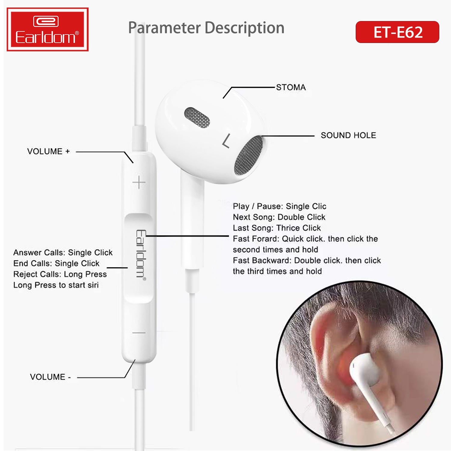 ET-E62 Hands free