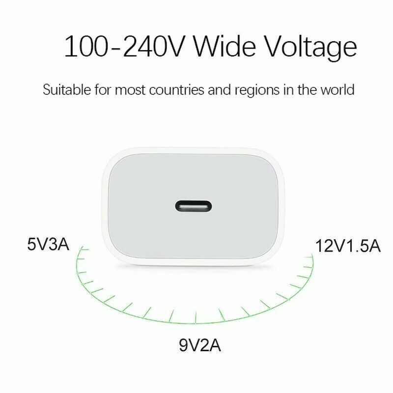 30W USB Type-C Wall Fast Charger PD Power Adapter