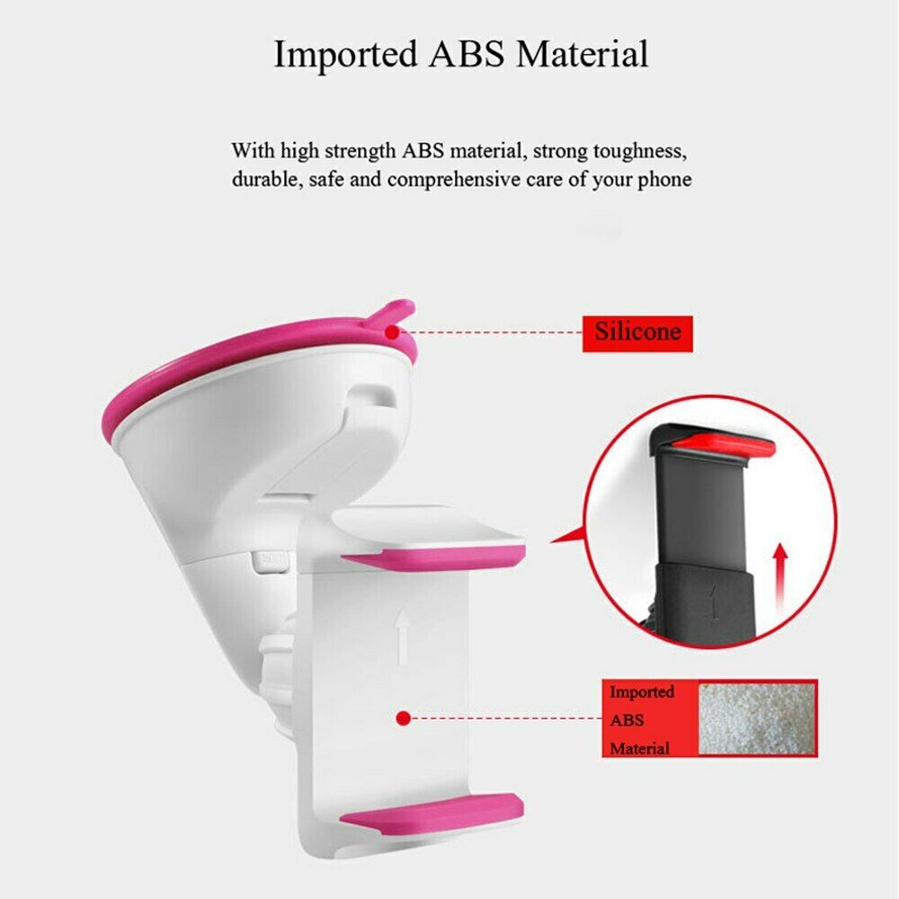 360° Windshield DASH Silicone Sucker Car Phone Holder